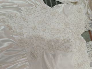 Vestido de novia talla 40/42  color crem