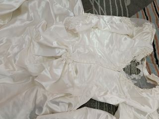 Vestido de novia talla 40/42  color crem