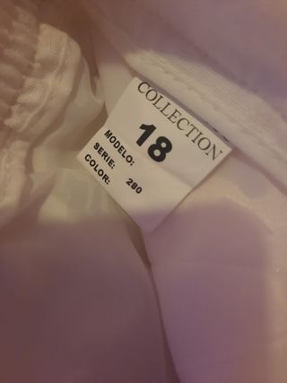 Traje de comunión 