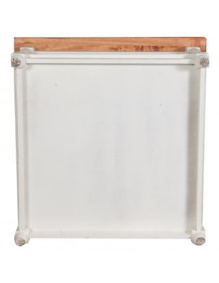 Tavolino da fumo Country in legno massello di tigl