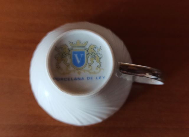 29 piezas Juego de café/ té Porcelana de Ley
