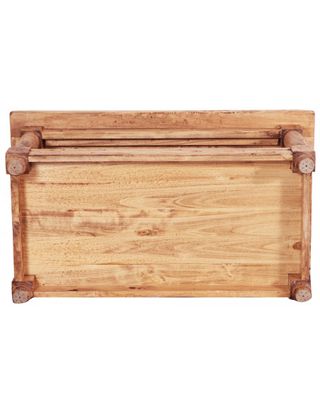 Tavolo da fumo Country in legno massello di tiglio