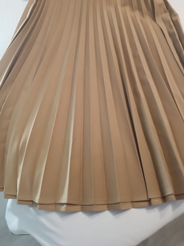 Falda midi tablas M zara