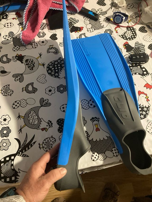 Aletas de buceo talla 37-38