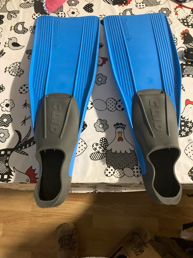 Aletas de buceo talla 37-38