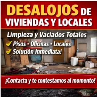 MUDANZAS Y SERVICIOS DE LIMPIEZA DAMOS SOLUCIONES.