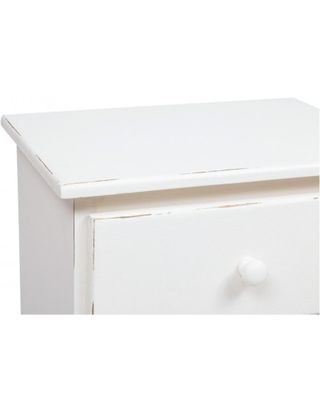 Comodino Country in legno massello di tiglio finit