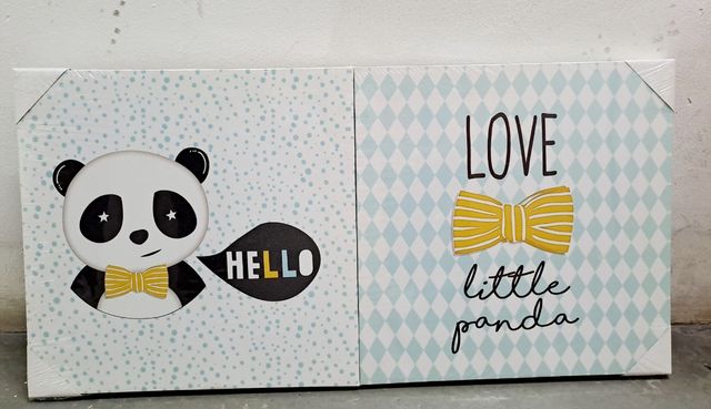 2 Cuadros canvas infantil