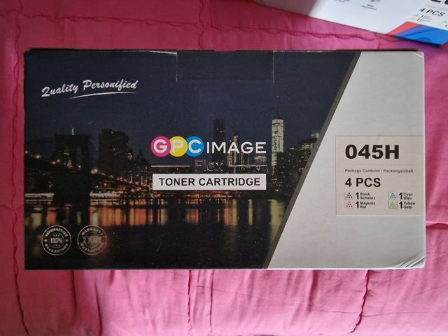 Set 4 Toner per stampanti HP 045H, NUOVI