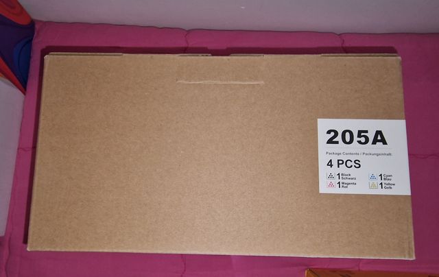 Set 4 Toner per stampanti HP 205A, NUOVI