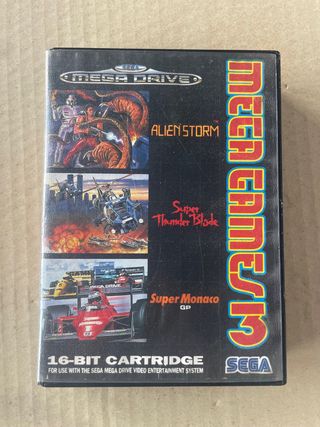Juego Mega games 3 sega mega drive