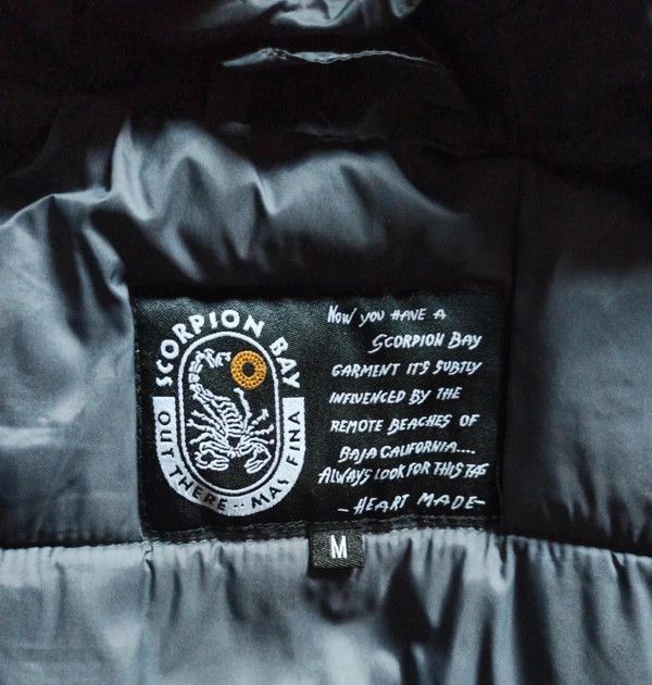 Giacca scorpion bay, bambino 8/9 anni imbottita,