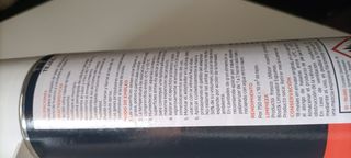 Bote espuma poliespuma tejas Bostik nuevo cánula 