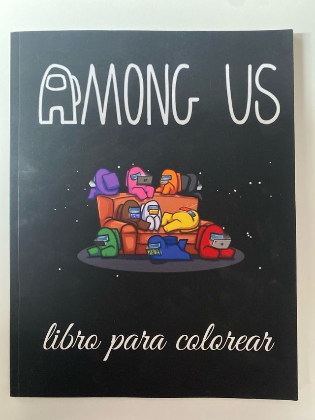 Libro para colorear Among Us