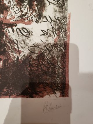 Litografía contemporáneo