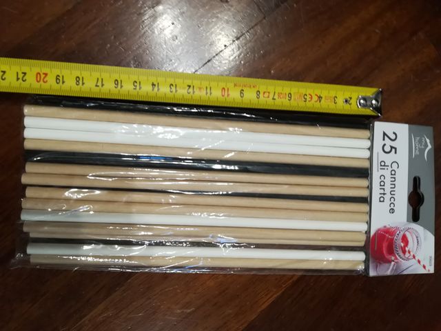 cannucce paille paja straw paper papel paper NEW