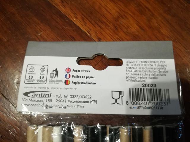 cannucce paille paja straw paper papel paper NEW