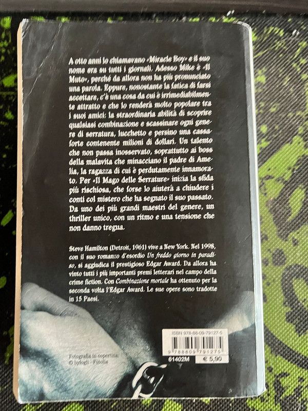 Libro "Combinazione Mortale" di Steve Hamilton