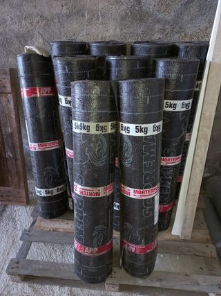 Tela asfaltica 5 rollos