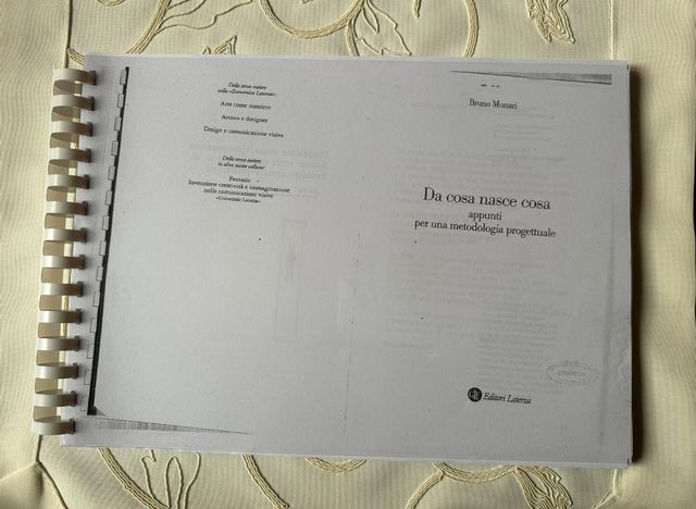 Libro Da cosa nasce cosa di Bruno Munari