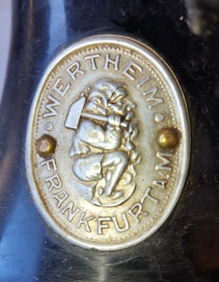 MAQUINA COSER WERTHEIM FRANKFURT