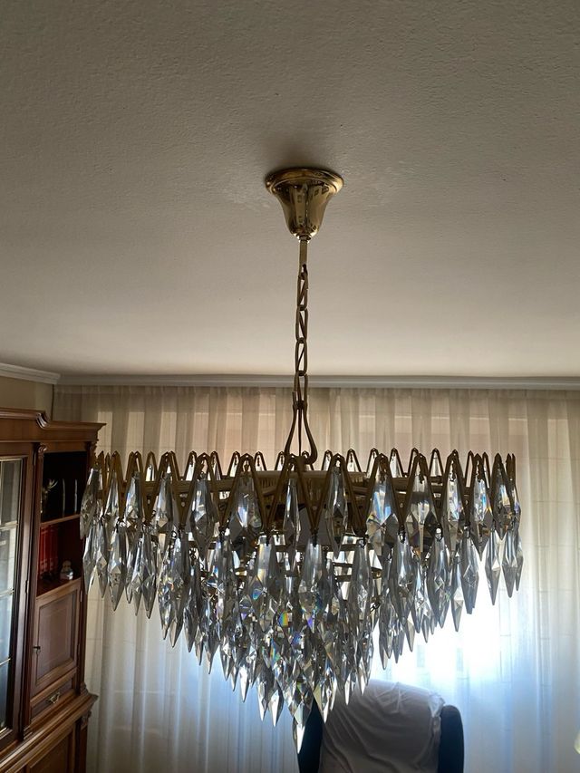 Lampada in cristallo di rocca