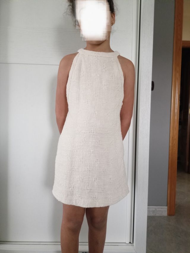 vestido cut out niña