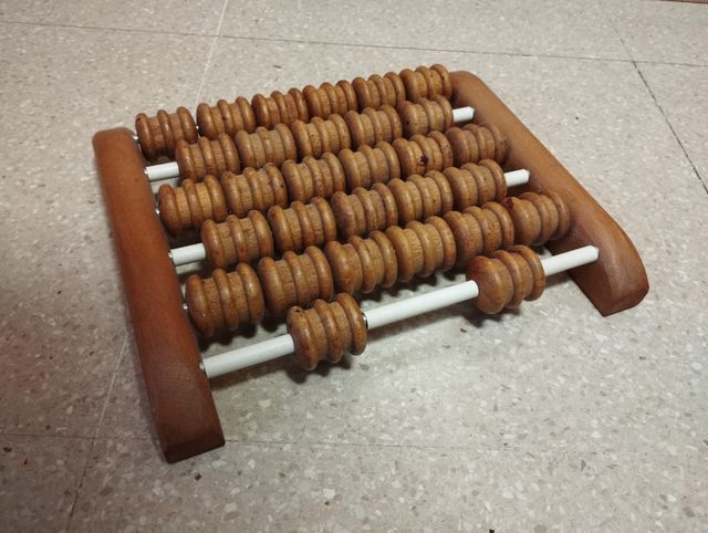 Masajeador de madera. Pues y cuerpo