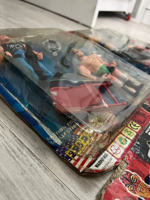Figuras bootleg luchadores wrestle