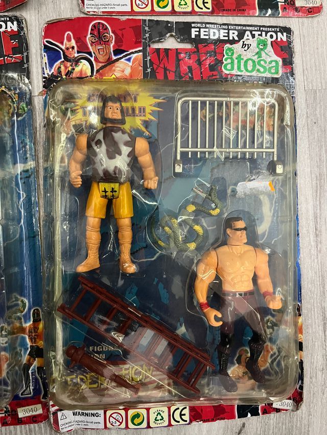 Figuras bootleg luchadores wrestle