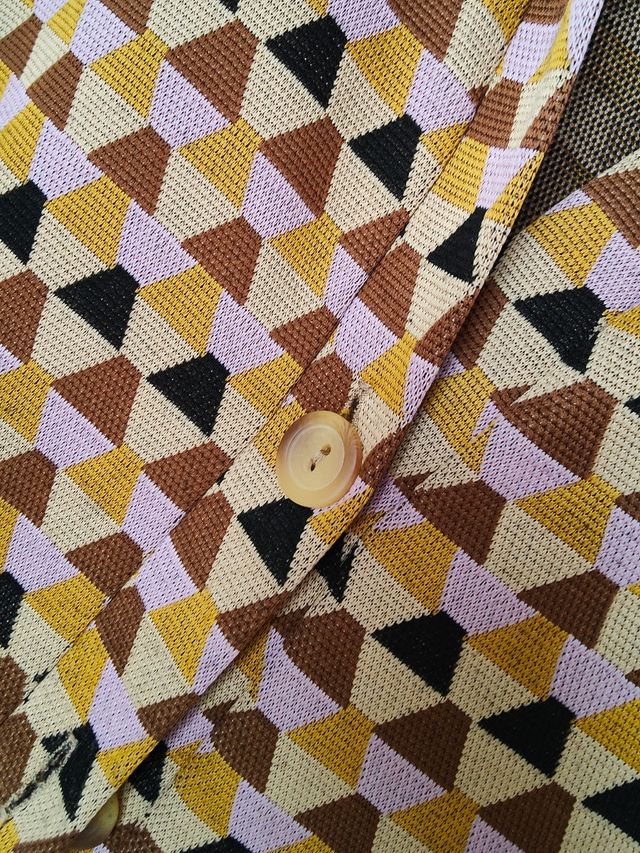 Chaleco largo estampado