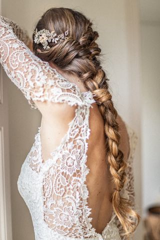 Tocado de novia