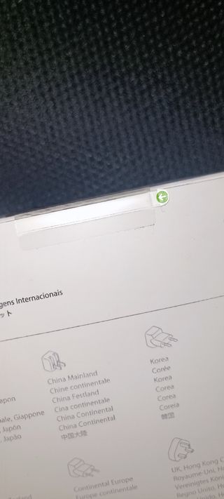 Adaptador corriente Apple mundial