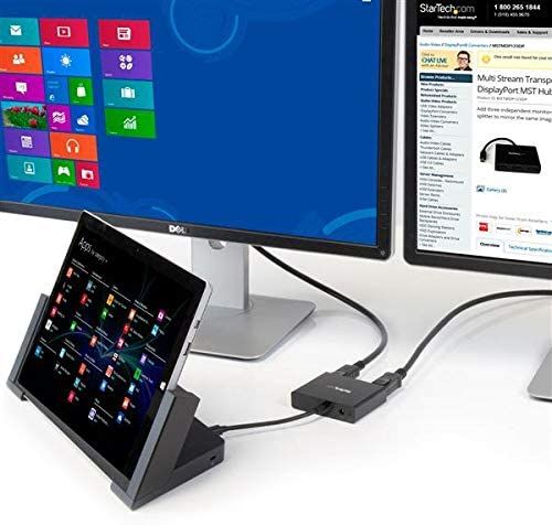 Adaptador Mini DisplayPort 1.2 a 2 HDMI 