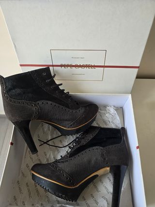 Botines piel Pepe Castell