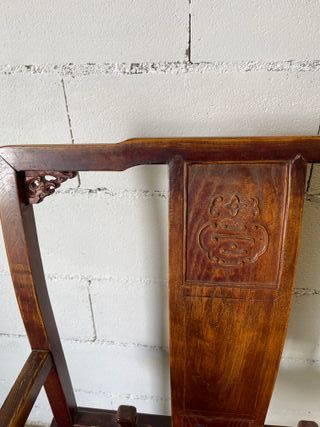 ✅sillon chino antiguo original