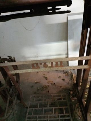 Máquina de coser antigua