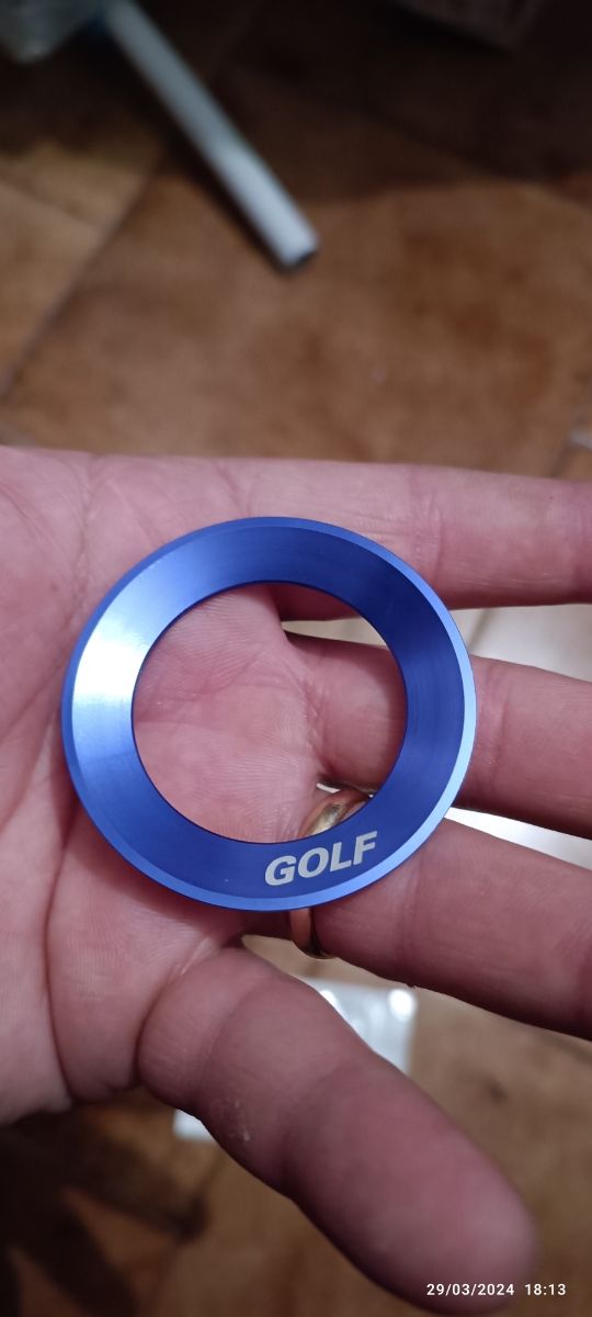 Cerchio volante logo sterzo golf 5
