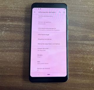 Pixel 3 64GB buen estado