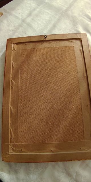 Cuadro al oleo, T. R