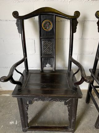 ✅pareja sillon chino restaurados