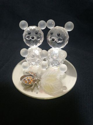 Orsetti in cristallo e vetro