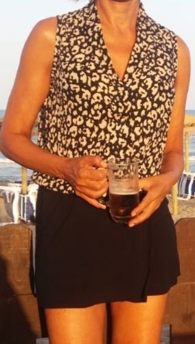 Mono corto,falda-pantalon