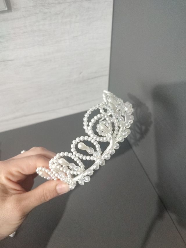 CORONA COMUNION + GUANTES