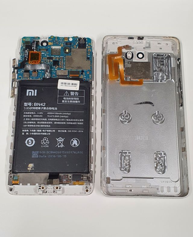 Desagregação do Redmi 4G