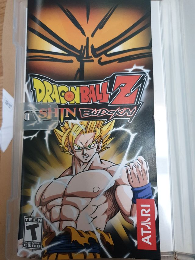 Dragon ball shin budokai psp
