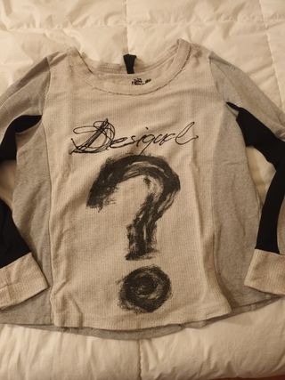 Jersey mujer gris Desigual