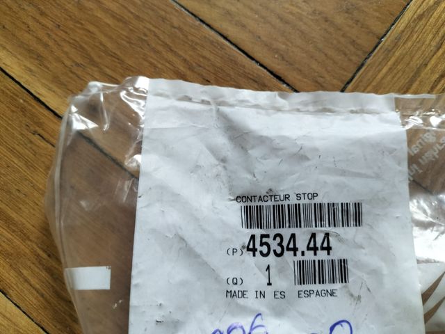 Contactor Stop nuevo