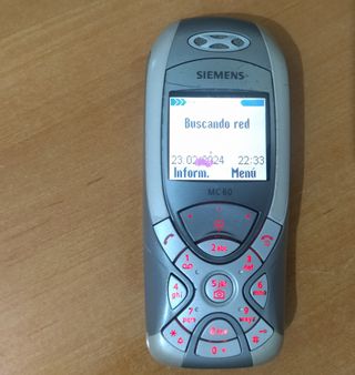 Teléfono móvil Siemens MC60
