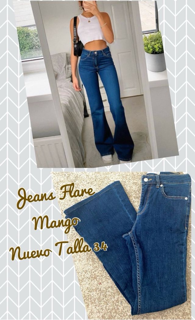 pantalon vaquero Mango nuevo